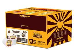 Java Factory Variety Pack Single-cup Coffee for Keurig K-Cup Brewers, 80 Count N72