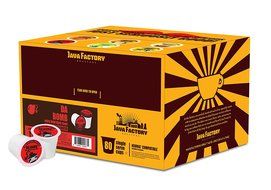 Java Factory Variety Pack Single-cup Coffee for Keurig K-Cup Brewers, 80 Count N84
