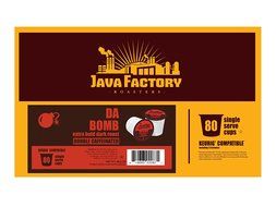 Java Factory Variety Pack Single-cup Coffee for Keurig K-Cup Brewers, 80 Count N85