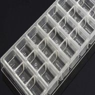 [Chef Petit Fours] DIY Mahjong Chocolate Fondant Cake Mould Home Baking for Party( Clear / Plastic ) N5