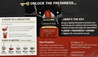 BIGELOW TEA CNNMN STIX, 20 BG (pack of 3) N2