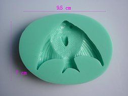 Arrow Fish Chocolate Candy Jelly Fondant Cake Tool Silicone Mold Baking Pan Bakeware N2