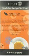 CBTL Premium Espresso Capsules By The Coffee Bean &amp; Tea Leaf, 16-Count Box N3