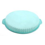Lariy Silicone Cake Mold Silicon Bakeware Wave shaped Bread Baking Mold color random N2