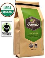 USDA Organic Coffee Beans Non-GMO &amp; Fair Trade - 2lb - Cafe Contibio - 100% Arabica Specialty Gourmet Grade -...
