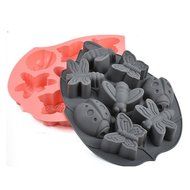 KOX 8 Cavity Holiday Candy Molds, Chocolate Molds, Silicone Molds, Soap Molds,Silicone Baking Molds,Cake Supply...