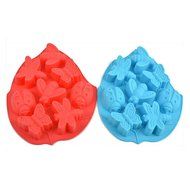 KOX 8 Cavity Holiday Candy Molds, Chocolate Molds, Silicone Molds, Soap Molds,Silicone Baking Molds,Cake Supply... N7