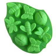 KOX 8 Cavity Holiday Candy Molds, Chocolate Molds, Silicone Molds, Soap Molds,Silicone Baking Molds,Cake Supply... N8