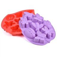 KOX 8 Cavity Holiday Candy Molds, Chocolate Molds, Silicone Molds, Soap Molds,Silicone Baking Molds,Cake Supply... N9