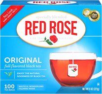 Red RoseTea Bags, 100-Count