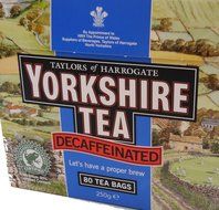Yorkshire Decaffeinated Tea, 80 Teabags N3