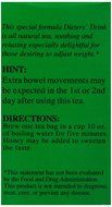 Diet Tea for Men and Women 30 Tea Bags, Three Ballerina N4