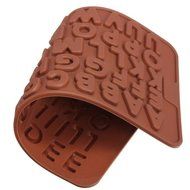 Cake Muffin Cookie Chocolate Alphabet Baking Silicone Jelly Mold Mould N2