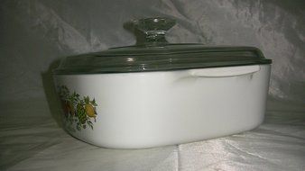 Vintage Corningware Spice of Life La Marjolaine 2 Liter Casserole Dish W/lid N2