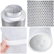 4&quot; 150CFM Hydroponic Air Carbon Filter Odor Control Scrubber for Inline Exhaust N5