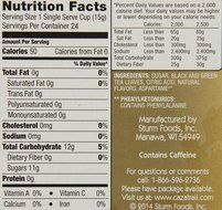 Caza Trail Tea, Green Tea, 24 Single Serve Cups N7