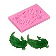 Mr.S Shop DIY Mini Peacock Design Silicone Mold Fondant Candy Chocolate Biscuit Mold Cake Decoration Tools