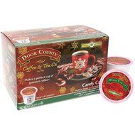 Door County Coffee Single Serve Cups for Keurig Brewers (Candy Cane, 12 Count) N10