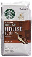Starbucks Decaffeinated House Blend Ground Coffee (Medium), 12 oz