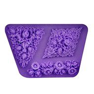 Mr.S Shop Newly exceedingly nice Rose Petals Shape Silicone 3D Fondant Cake Mold Tools Chocolate Tools DIY&#65292;Small... N2