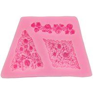 Mr.S Shop Newly exceedingly nice Rose Petals Shape Silicone 3D Fondant Cake Mold Tools Chocolate Tools DIY&#65292;Small... N3