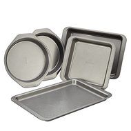 Cake Boss Basics Grey Nonstick Bakeware 5-piece Bakeware Set