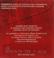 Twinings Ultra Spice Chai, 20 Individual Tea Bags, 1.41 Ounce N3