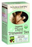 Earth Mama Angel Baby Organic Third Trimester Tea, 16 Teabags/Box (Pack of 3)