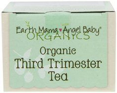 Earth Mama Angel Baby Organic Third Trimester Tea, 16 Teabags/Box (Pack of 3) N5