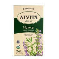Alvita Organic Hyssop Herbal Tea, 24 Count