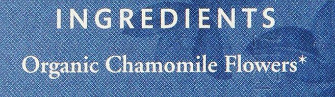 Choice Organic Caffeine Free Chamomile Herbal Tea, 16 Count Box N5
