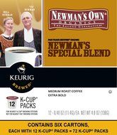 Newman's Own Organics Special Blend, Keurig K-Cups, 72 Count N2