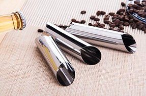 Mangocore 3pcs/lot Stainless steel spiral tube (anode) spiral baked croissants DIY essential Horn baking cake... N7