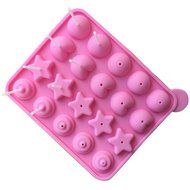 Q-life Silicone Non Stick Cake Bread Mold Silicone Flower Mold for Making Homemade Chocolate, Candy, Gummy, Jelly...