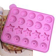 Q-life Silicone Non Stick Cake Bread Mold Silicone Flower Mold for Making Homemade Chocolate, Candy, Gummy, Jelly... N2