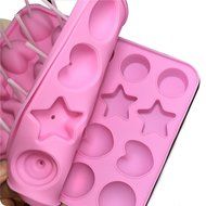 Q-life Silicone Non Stick Cake Bread Mold Silicone Flower Mold for Making Homemade Chocolate, Candy, Gummy, Jelly... N3