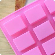 Q-life Silicone Non Stick Cake Bread Mold Silicone Flower Mold for Making Homemade Chocolate, Candy, Gummy, Jelly... N14