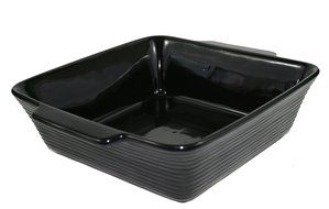 Park Designs Square Ceramic Baker - Blackstone