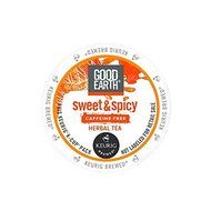 Good Earth Sweet and Spicy Caffeine Free Herbal Tea K-Cups - 18 ct, Pack of 2