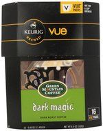 Vue Pack Dark Magic Coffee for Keurig Vue Brewers-16 Count 2 Pack