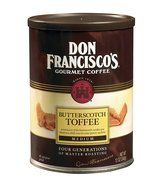 Don Francisco Butterscotch Toffee Coffee, 12 Ounce
