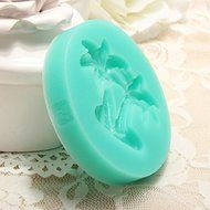 3D Silicone Coconut Palm Cake Mold Fondant Sugar Decoration N3