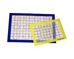 Baking Essentials Silicone Baking Mats. Non-Stick, FDA Approved Silicone. Oven, Microwave, Freezer safe. Set of 2
