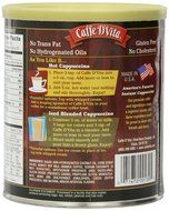 Caffe D'Vita Hazelnut Cappuccino, 1-Pound Cans (Pack of 6) N2