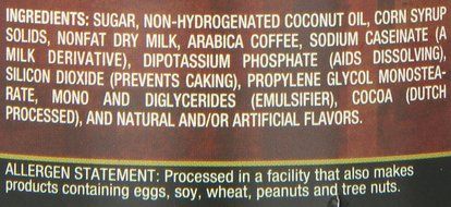 Caffe D'Vita Hazelnut Cappuccino, 1-Pound Cans (Pack of 6) N9
