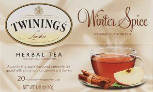 Twinings Herbal Tea, Winter Spice, 20 Count