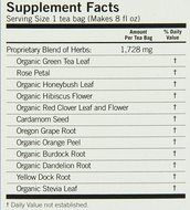 Yogi Skin DeTox Tea, Soothing Rose Hibiscus, 16 Tea Bags (Pack of 6) N6