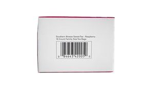 Southern Breeze Sweet Tea, Raspberry, 16 Count (Pack of 6) N6