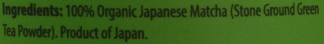 Jade Leaf - Organic Japanese Matcha Green Tea Powder, Ceremonial Grade (For Sipping as Tea) - [30g Tin] N8
