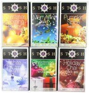 Stash Tea 6-Flavor Assortment Tea, Holidays Are Here, 6 Count